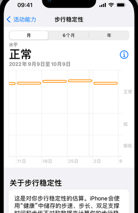 江苏iPhone手机维修如何在iPhone开启'步行稳定性通知'