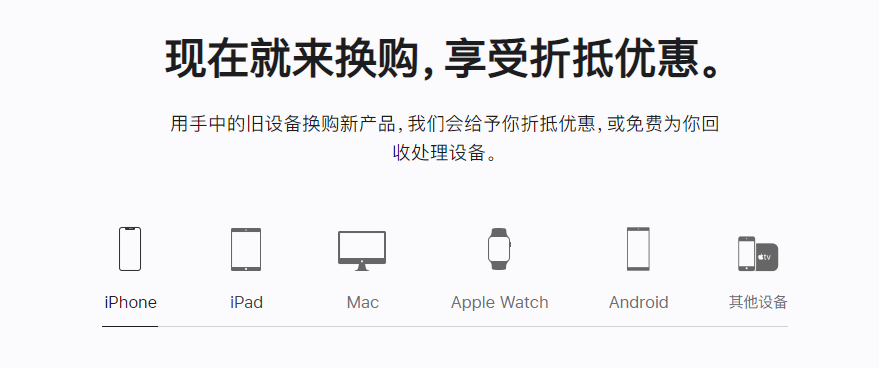 江苏苹果手机维修分享iPhone以旧换新的去处 